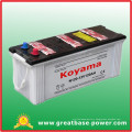 N120 Dry Charged Automotive Battery 120ah 12V